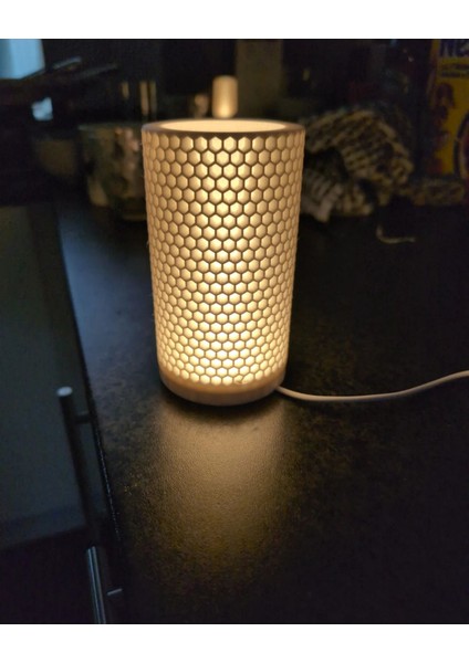 Hivelight Petek LED Dekoratif Abajur Masa/gece Lambası (Usb'li) - 7.5X12CM
