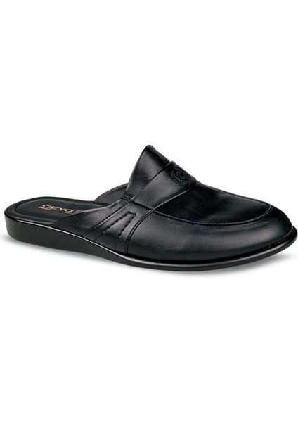 9823-1 Ucu Kapalı Erkek Terlik Siyah