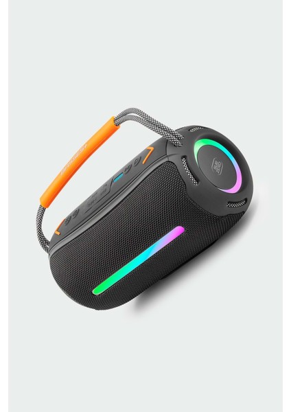 WR168 Rgb Işıklı Bluetooth Müzik Kutusu | Taşınabilir Süper Ses Performanslı Hoparlör