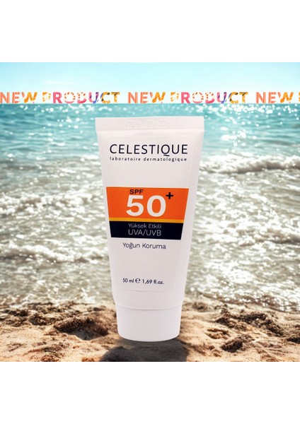 Celestıque 50 SPF + Yüksek Koruma Güneş Kremi fırsatları