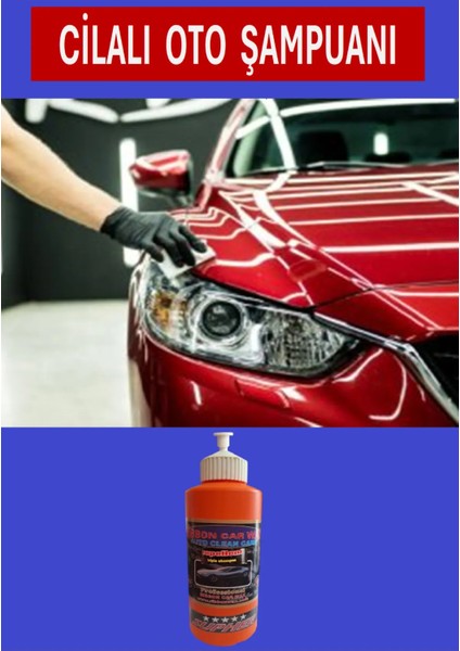 Ribbonwax Reperlent (Firçasiz Cilalı Oto Yıkama Şampuanı ) 1 Lt