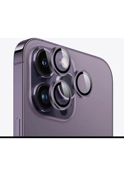 iPhone 14 Pro / 14 Pro Max Çizilmeye Dayanıklı 9h Sertliğinde Temperli Kaliteli Kamera Lens Koruyucu fiyatları