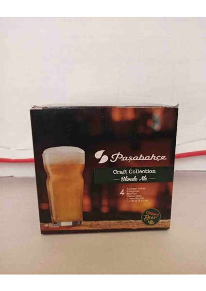 Craft Collection Blonde Ale Soğuk Kahve Bardağı 4'lü Set – 410 cc fiyatları