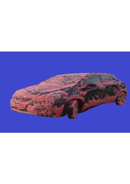 Afro Supher R-1 (Red Foam) Firçasiz Cilalı Oto Yıkama Şampuanı Kırmızı yoğün Köpük. 1 Lt