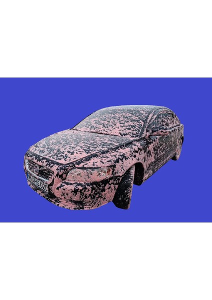 Afro Supher R-1 (Red Foam) Firçasiz Cilalı Oto Yıkama Şampuanı Kırmızı yoğün Köpük. 1 Lt