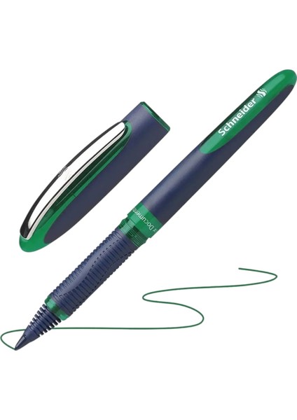 Schneıder One Busıness Konik Uçlu Roller Kalem 0,6 mm Mavi-Kırmızı-Siyah-Yeşil ( 4 Adet ) indirimleri