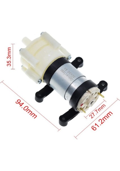 Mini Su Pompası Dc 6-12V R385 Akvaryum Sera 90-120 L/h Bitki Sulama Hava Motoru modelleri