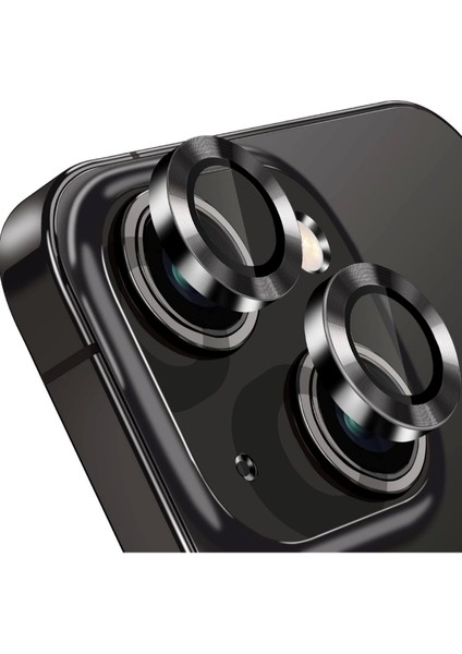 iPhone 14 / 14 Plus Çizilmeye Karşı Dayanıklı 9h Sertliğinde Temperli Kaliteli Kamera Lens Koruyucu