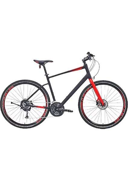 Sportıve 28 328C 520H 18-V Hd Mat Sıyah Kırmızı R2
