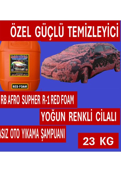 wax Afro Supher R-1 ( Renkli Cilalı Fırçasız Otoyıkamaköpüğü ) 23KG