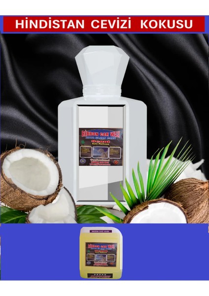Ribbonwax Rb Scent ( Oto - Oda Parfüm ) Hindistan Cevizi Oto Kokusu 5 Lt fırsatları