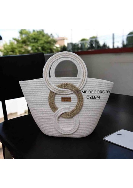 Hasır Omuz Çantası Midi Boy Çanta El Çantası Kol Çantası Plaj Çantası Günlük Çanta Handmade fiyatları