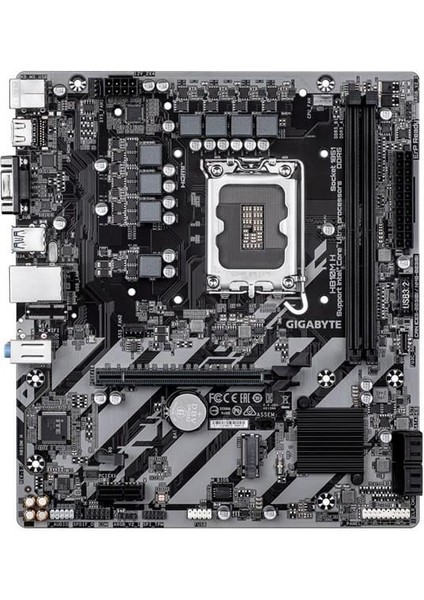 Gıgabyte H810M H Ddr5 Hdmı-Typec Pcıe 4.0 1851P Matx