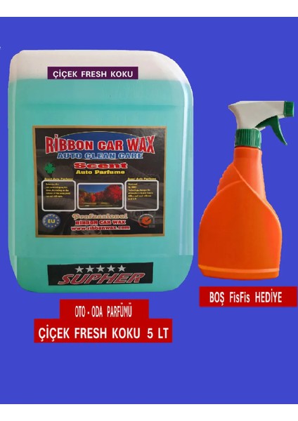 Ribbonwax Rb Scent ( Oto - Oda Parfümü ) Dağ Çiçeği Oto Kokusu 5 Lt