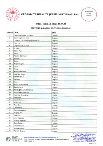 Organik Sertifikalı Cevizli Zeytinyağlı Incir Kürü Net 450 gr indirimleri