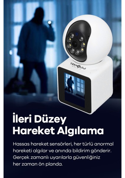Cmr-11 Monitörlü Smart Ip Full Hd 360° Akıllı Güvenlik Kamerası Bebek Kamerası fırsatları