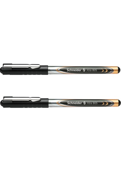 Schneıder Xtra 805 Iğne Uçlu Roller Kalem 0,5 mm Siyah ( 3 Adet )