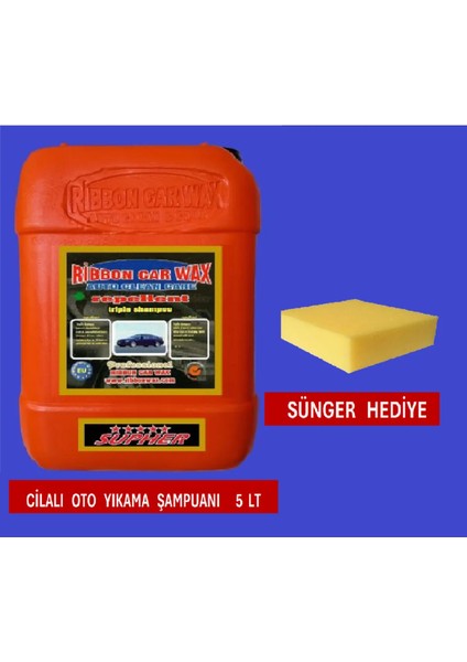 Ribbonwax Rb Reperlent ( Cilalı Oto Yikama Şampuanı ) 5 Lt