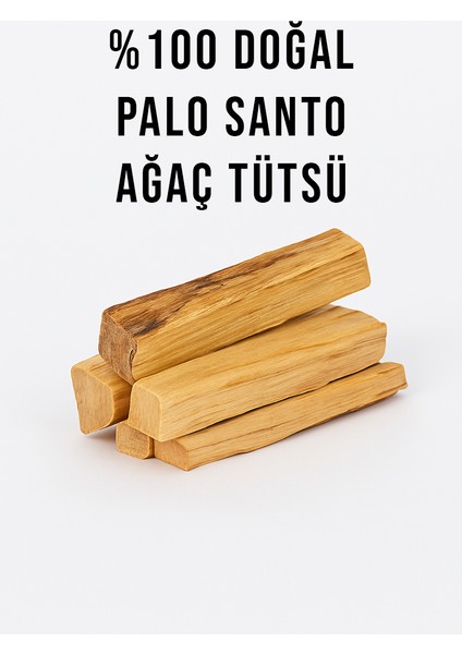 Sertifikalı Doğal Palo Santo Ağaç Tütsü