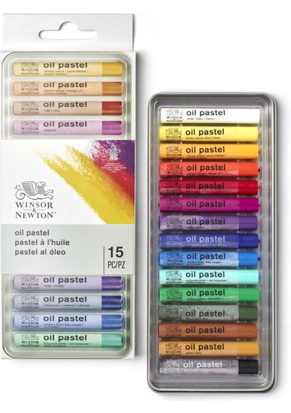 Yağlı Pastel Seti 15 Renk