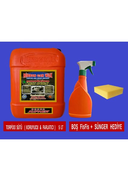 RB EMİLASYON (Torpido Parlatıcı Bakım Yenileme ve Koruma Sütü) 5 LT modelleri