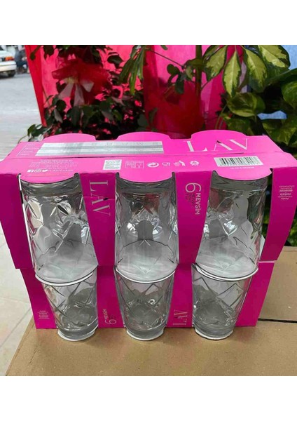 Mevsim 6'lı Su Bardağı 205 cc modelleri