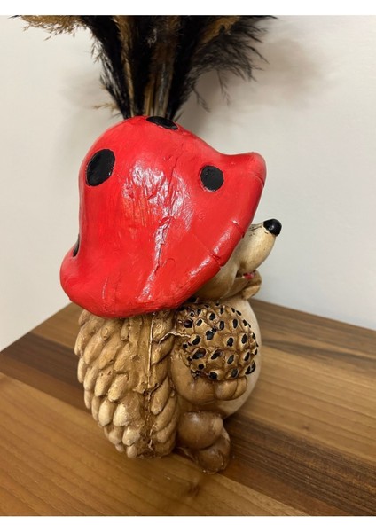 Dekoratif 30CM Büyük Boy Kirpi Biblo Heykel fırsatları