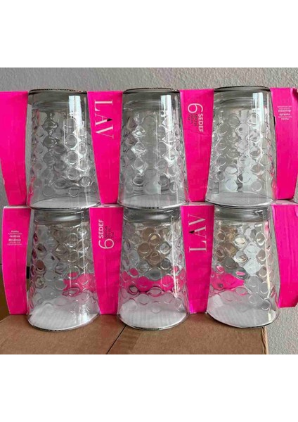 Sedef 6’lı Su Bardağı – 205 cc