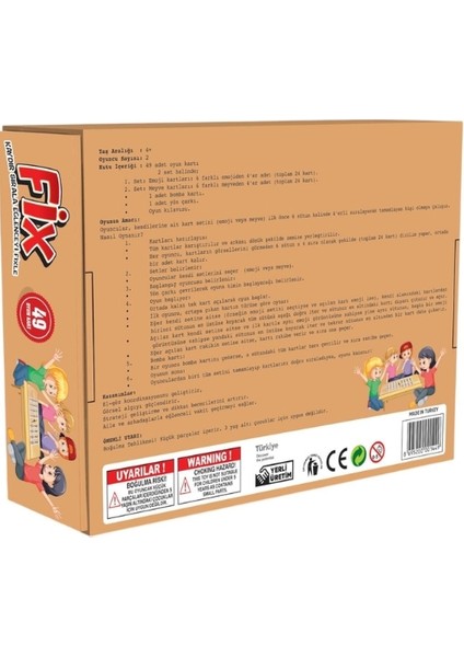 Fix - Kaydır Sırala Eğlenceyi Fix'le ( Eğlenceli Aile Kutu Oyunu )