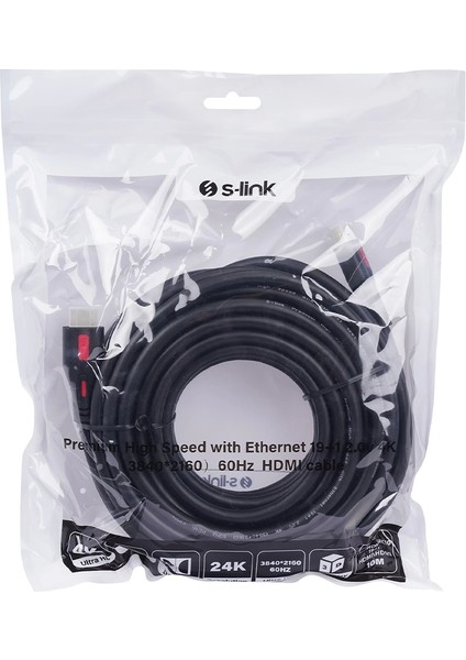 19+1 10 Metre V2.0 4K 60hz Hdmı Kablo SL-HDM4K10 modelleri