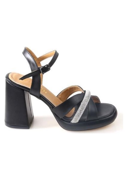 Wzy 02710 10,5 cm Topuklu Kadın Sandalet Ayakkabı fiyatları