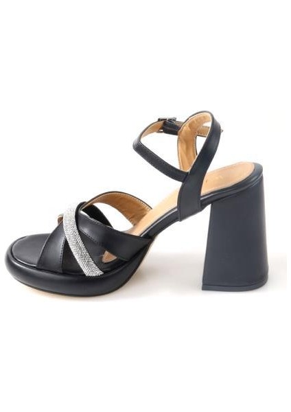 Wzy 02710 10,5 cm Topuklu Kadın Sandalet Ayakkabı modelleri