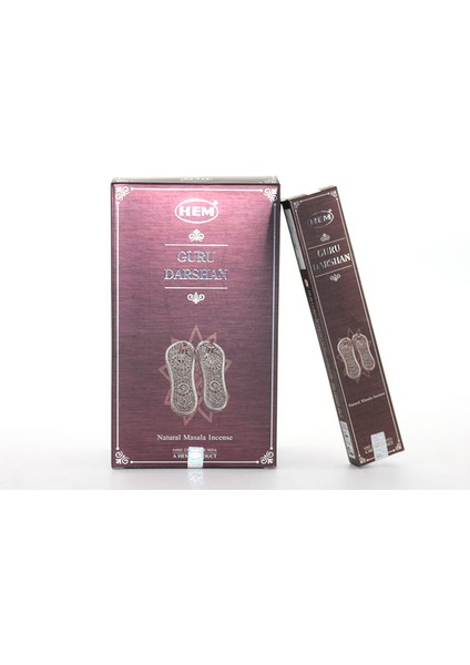 Hem Devotional Guru Darshan Masala Aromalı Çubuk Tütsü
