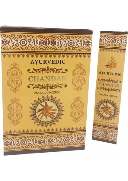 Ayurvedic Chandan Aromalı Tütsü