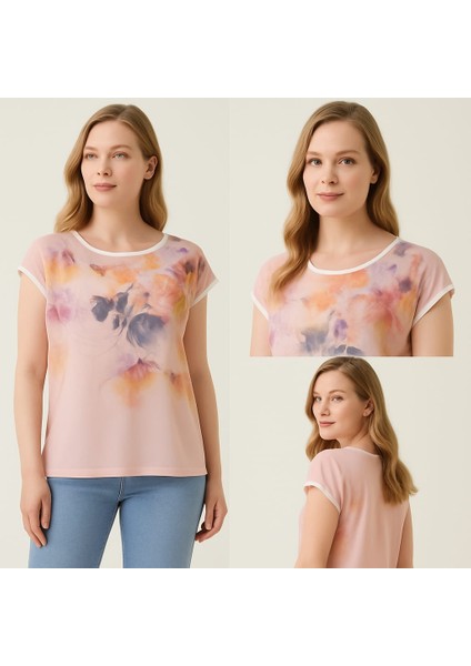 Kadın Kısa Kollu Bluz