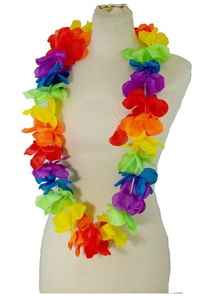 Rengarenk Hawaii Kolye 1 Adet