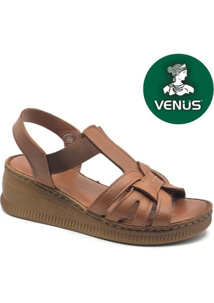Tog Hakiki Deri Comfort Ortopedik Kadın Sandalet