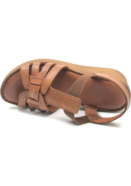 Tog Hakiki Deri Comfort Ortopedik Kadın Sandalet fırsatları