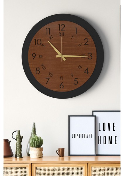 Dekoratif Yeni Modern Homam Duvar Saati 48CM