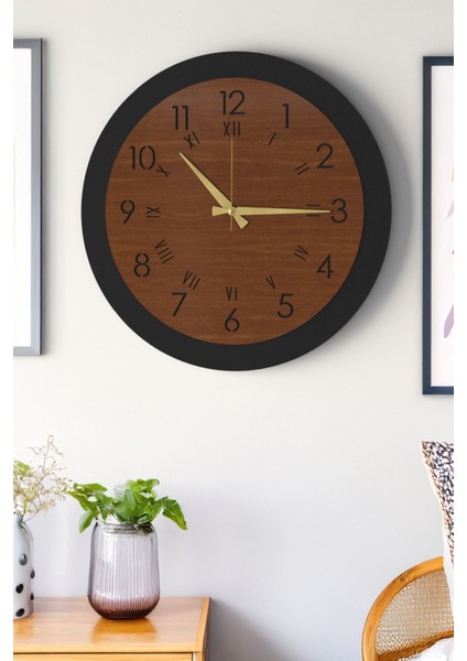 Dekoratif Yeni Modern Homam Duvar Saati 48CM indirimleri