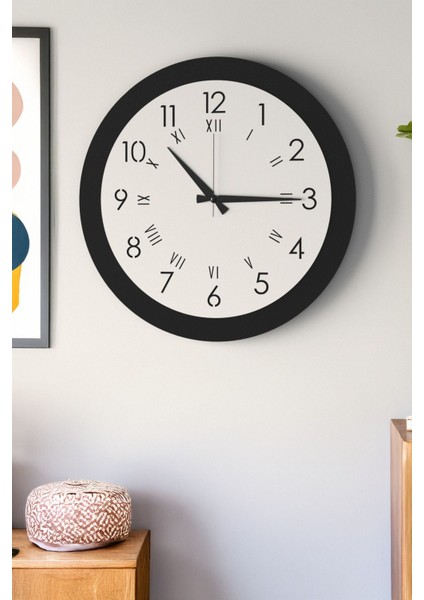 Dekoratif Yeni Modern Homam Duvar Saati 48CM