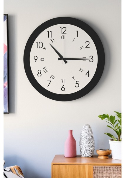 Dekoratif Yeni Modern Homam Duvar Saati 48CM modelleri