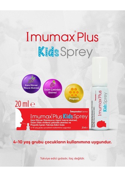Plus Kids Sprey 20 ml modelleri