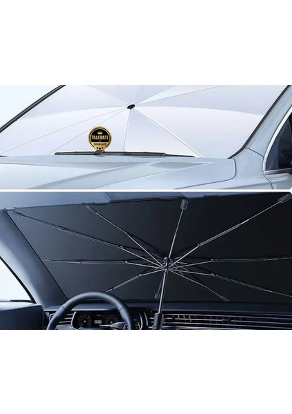 Volvo EX40 Elektrikli 2024-2025 Katlanabilir Araç Güneşlik Şemsiye
