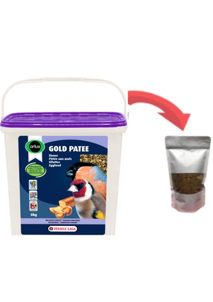 Orlux Gold Patee Ballı Böcekli Kurtlu Karidesli Mama 500G