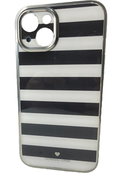 IPHONE 13 Siyah Beyaz Baskılı Sade ve Şık Görünümlü Telefon Kılıfı fiyatları