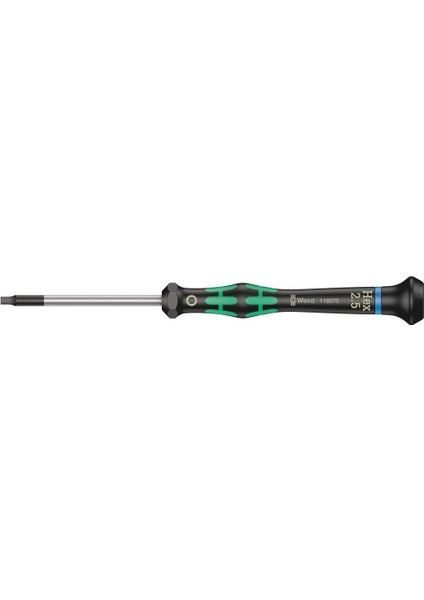2054 Elektrik Teknisyenleri Için Düz Tornavida, Hex-Plus, 2,5 Inç x 60 Mm, 05118070001