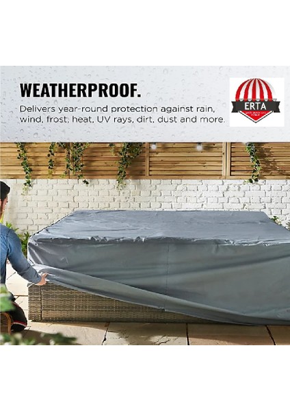 3 M x 4 M - 90 cm Yükseklik Bahçe Mobilya Koruma Örtüsü Su Geçirmez Branda fırsatları