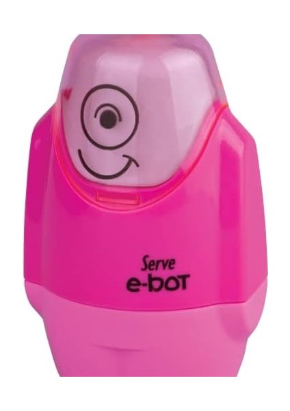 E-Bot Silgili Kalemtıraş Fosforlu Pembe 4lu Set