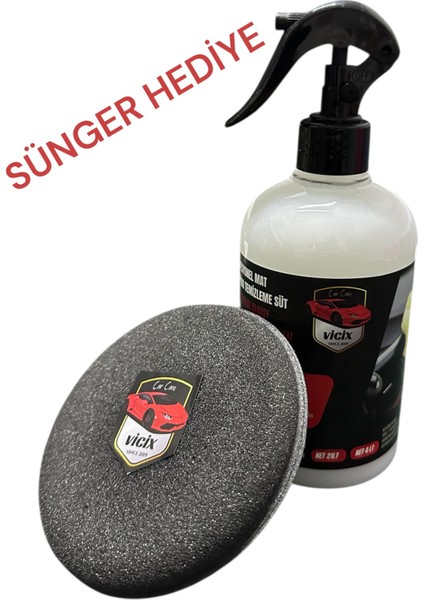 Torpido Temizleme Parlatma 500ML+ Sünger